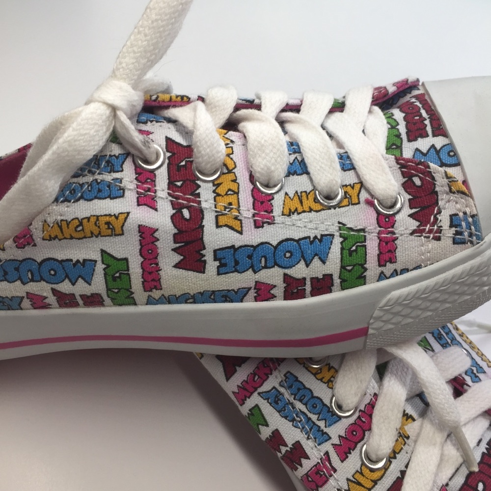 Disney Parks slip-on canvas shoes, Mickey Mouse